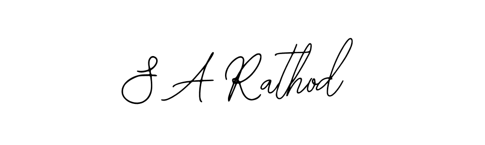 Similarly Bearetta-2O07w is the best handwritten signature design. Signature creator online .You can use it as an online autograph creator for name S A Rathod. S A Rathod signature style 12 images and pictures png