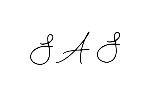 Design your own signature with our free online signature maker. With this signature software, you can create a handwritten (Bearetta-2O07w) signature for name S A S. S A S signature style 12 images and pictures png