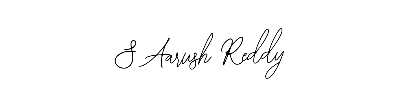 Design your own signature with our free online signature maker. With this signature software, you can create a handwritten (Bearetta-2O07w) signature for name S Aarush Reddy. S Aarush Reddy signature style 12 images and pictures png