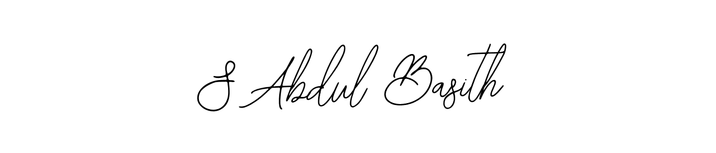 You can use this online signature creator to create a handwritten signature for the name S Abdul Basith. This is the best online autograph maker. S Abdul Basith signature style 12 images and pictures png