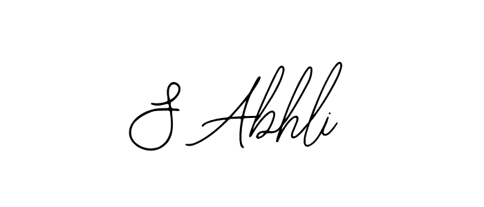 Make a beautiful signature design for name S Abhli. Use this online signature maker to create a handwritten signature for free. S Abhli signature style 12 images and pictures png