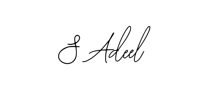 if you are searching for the best signature style for your name S Adeel. so please give up your signature search. here we have designed multiple signature styles  using Bearetta-2O07w. S Adeel signature style 12 images and pictures png