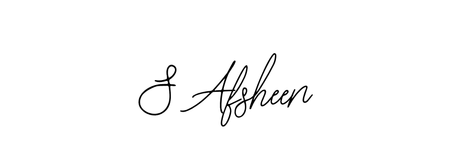 How to Draw S Afsheen signature style? Bearetta-2O07w is a latest design signature styles for name S Afsheen. S Afsheen signature style 12 images and pictures png