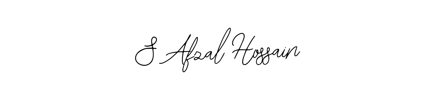 Make a beautiful signature design for name S Afzal Hossain. With this signature (Bearetta-2O07w) style, you can create a handwritten signature for free. S Afzal Hossain signature style 12 images and pictures png