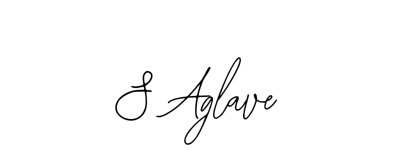 S Aglave stylish signature style. Best Handwritten Sign (Bearetta-2O07w) for my name. Handwritten Signature Collection Ideas for my name S Aglave. S Aglave signature style 12 images and pictures png