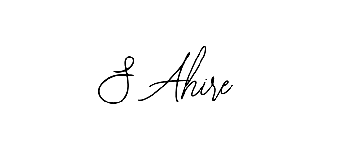 You can use this online signature creator to create a handwritten signature for the name S Ahire. This is the best online autograph maker. S Ahire signature style 12 images and pictures png