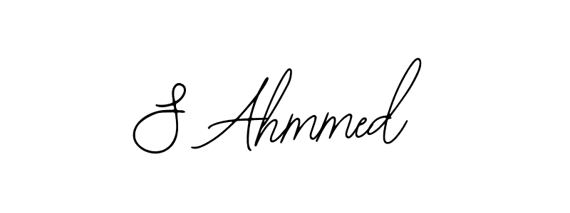 Make a beautiful signature design for name S Ahmmed. Use this online signature maker to create a handwritten signature for free. S Ahmmed signature style 12 images and pictures png