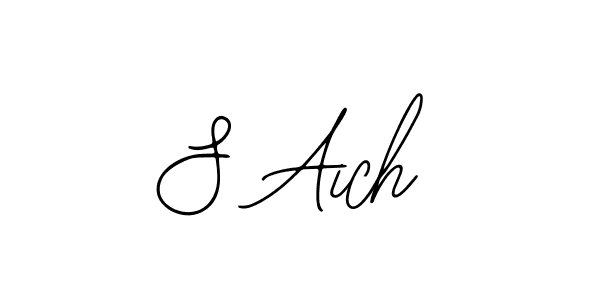 It looks lik you need a new signature style for name S Aich. Design unique handwritten (Bearetta-2O07w) signature with our free signature maker in just a few clicks. S Aich signature style 12 images and pictures png