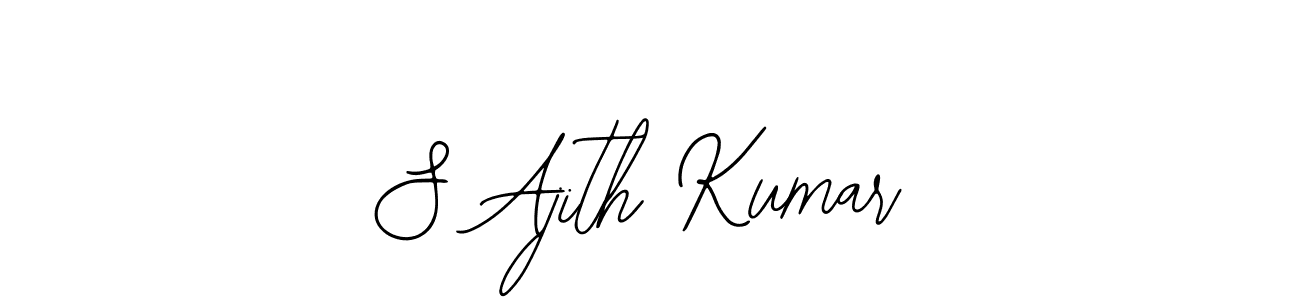 You can use this online signature creator to create a handwritten signature for the name S Ajith Kumar. This is the best online autograph maker. S Ajith Kumar signature style 12 images and pictures png