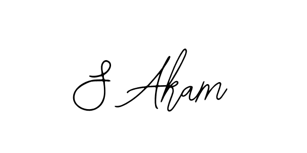 It looks lik you need a new signature style for name S Akam. Design unique handwritten (Bearetta-2O07w) signature with our free signature maker in just a few clicks. S Akam signature style 12 images and pictures png