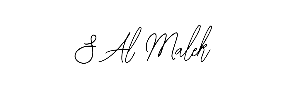 Also You can easily find your signature by using the search form. We will create S Al Malek name handwritten signature images for you free of cost using Bearetta-2O07w sign style. S Al Malek signature style 12 images and pictures png