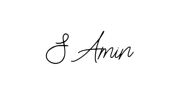 Bearetta-2O07w is a professional signature style that is perfect for those who want to add a touch of class to their signature. It is also a great choice for those who want to make their signature more unique. Get S Amin name to fancy signature for free. S Amin signature style 12 images and pictures png