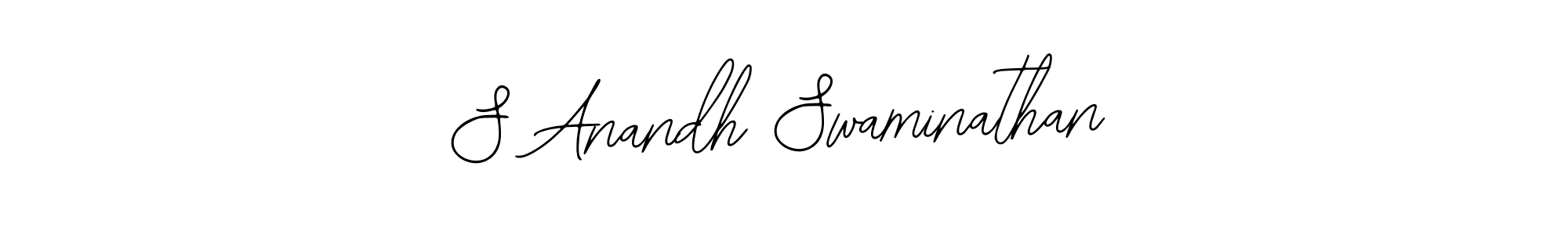 Bearetta-2O07w is a professional signature style that is perfect for those who want to add a touch of class to their signature. It is also a great choice for those who want to make their signature more unique. Get S Anandh Swaminathan name to fancy signature for free. S Anandh Swaminathan signature style 12 images and pictures png