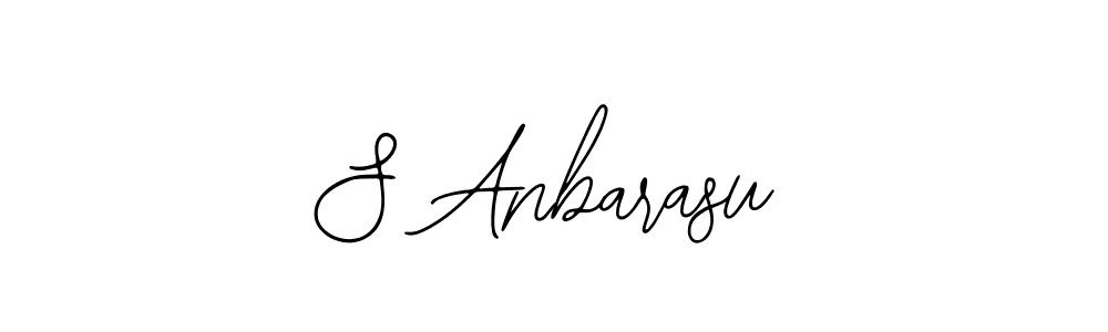 Make a beautiful signature design for name S Anbarasu. With this signature (Bearetta-2O07w) style, you can create a handwritten signature for free. S Anbarasu signature style 12 images and pictures png