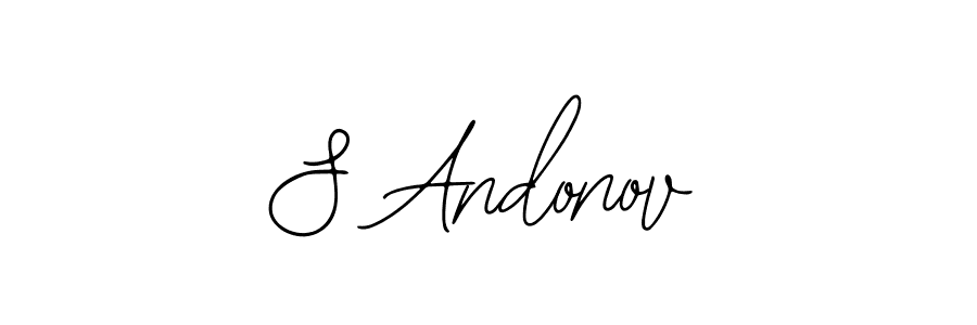 How to make S Andonov signature? Bearetta-2O07w is a professional autograph style. Create handwritten signature for S Andonov name. S Andonov signature style 12 images and pictures png