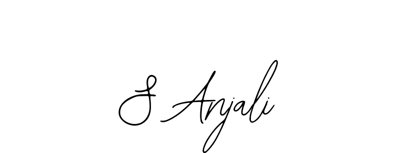 Make a short S Anjali signature style. Manage your documents anywhere anytime using Bearetta-2O07w. Create and add eSignatures, submit forms, share and send files easily. S Anjali signature style 12 images and pictures png