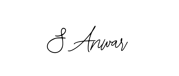 How to Draw S Anwar signature style? Bearetta-2O07w is a latest design signature styles for name S Anwar. S Anwar signature style 12 images and pictures png