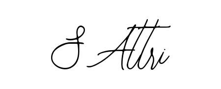 Upgrade your professional image with S Attri signature created with Bearetta-2O07w font. Fast, free, and watermark-free download. S Attri signature style 12 images and pictures png