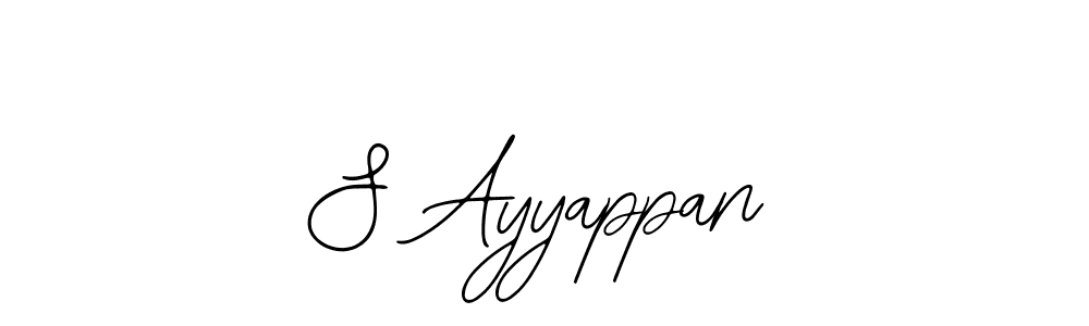How to make S Ayyappan signature? Bearetta-2O07w is a professional autograph style. Create handwritten signature for S Ayyappan name. S Ayyappan signature style 12 images and pictures png
