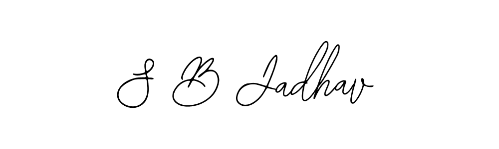 Also You can easily find your signature by using the search form. We will create S B Jadhav name handwritten signature images for you free of cost using Bearetta-2O07w sign style. S B Jadhav signature style 12 images and pictures png