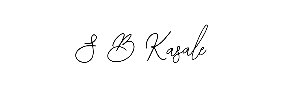 How to make S B Kasale signature? Bearetta-2O07w is a professional autograph style. Create handwritten signature for S B Kasale name. S B Kasale signature style 12 images and pictures png