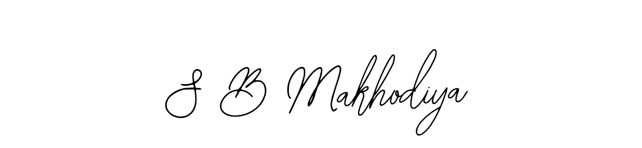 Make a short S B Makhodiya signature style. Manage your documents anywhere anytime using Bearetta-2O07w. Create and add eSignatures, submit forms, share and send files easily. S B Makhodiya signature style 12 images and pictures png