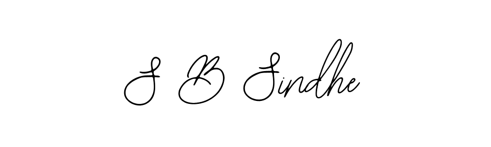 if you are searching for the best signature style for your name S B Sindhe. so please give up your signature search. here we have designed multiple signature styles  using Bearetta-2O07w. S B Sindhe signature style 12 images and pictures png