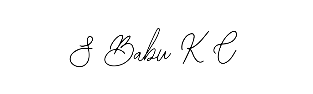 How to make S Babu K C signature? Bearetta-2O07w is a professional autograph style. Create handwritten signature for S Babu K C name. S Babu K C signature style 12 images and pictures png