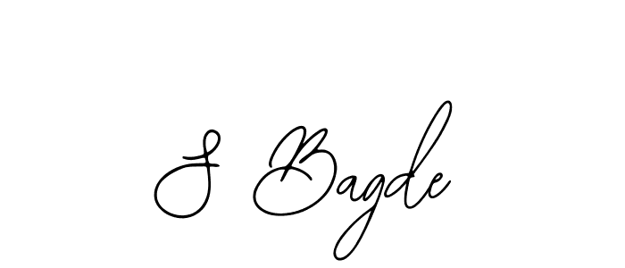 Make a beautiful signature design for name S Bagde. Use this online signature maker to create a handwritten signature for free. S Bagde signature style 12 images and pictures png