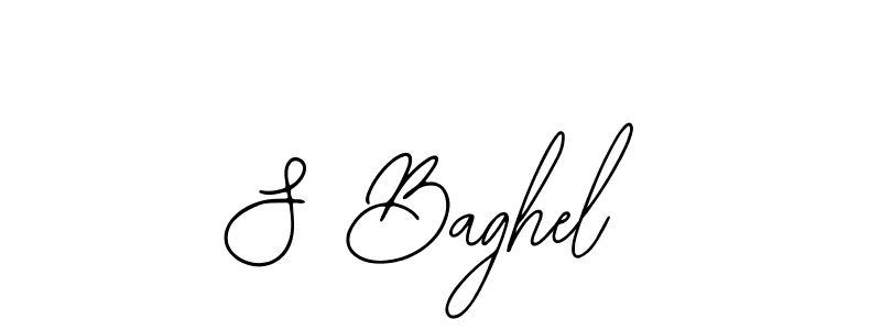 Also we have S Baghel name is the best signature style. Create professional handwritten signature collection using Bearetta-2O07w autograph style. S Baghel signature style 12 images and pictures png