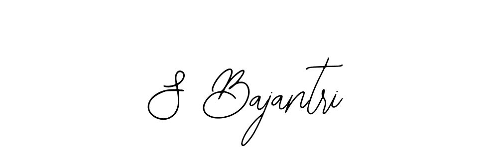 How to make S Bajantri signature? Bearetta-2O07w is a professional autograph style. Create handwritten signature for S Bajantri name. S Bajantri signature style 12 images and pictures png
