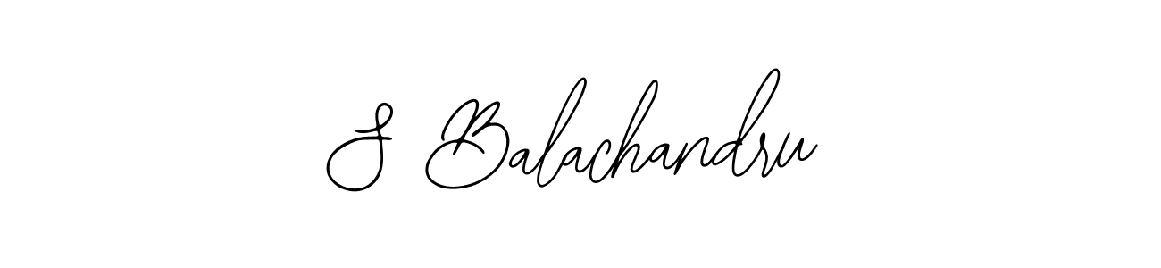 Make a beautiful signature design for name S Balachandru. Use this online signature maker to create a handwritten signature for free. S Balachandru signature style 12 images and pictures png