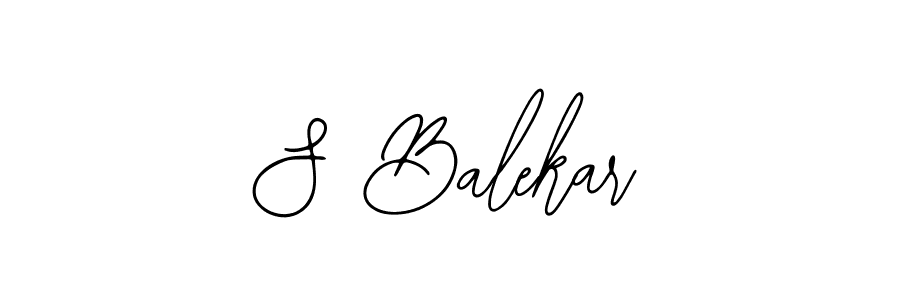 Make a beautiful signature design for name S Balekar. Use this online signature maker to create a handwritten signature for free. S Balekar signature style 12 images and pictures png
