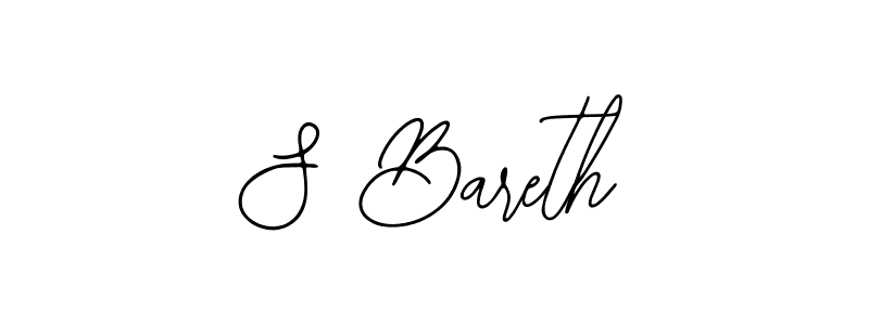 Bearetta-2O07w is a professional signature style that is perfect for those who want to add a touch of class to their signature. It is also a great choice for those who want to make their signature more unique. Get S Bareth name to fancy signature for free. S Bareth signature style 12 images and pictures png