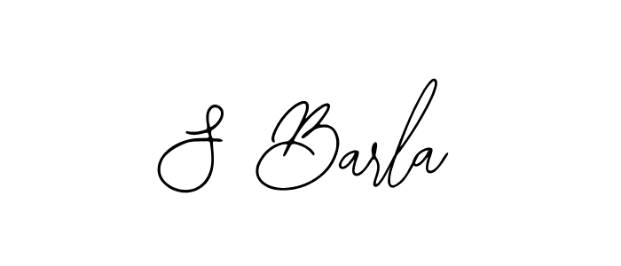 Bearetta-2O07w is a professional signature style that is perfect for those who want to add a touch of class to their signature. It is also a great choice for those who want to make their signature more unique. Get S Barla name to fancy signature for free. S Barla signature style 12 images and pictures png