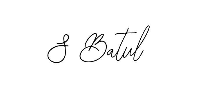 How to make S Batul signature? Bearetta-2O07w is a professional autograph style. Create handwritten signature for S Batul name. S Batul signature style 12 images and pictures png