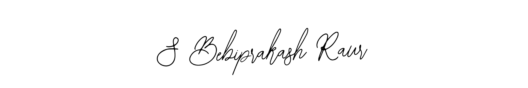 You should practise on your own different ways (Bearetta-2O07w) to write your name (S Bebiprakash Raur) in signature. don't let someone else do it for you. S Bebiprakash Raur signature style 12 images and pictures png