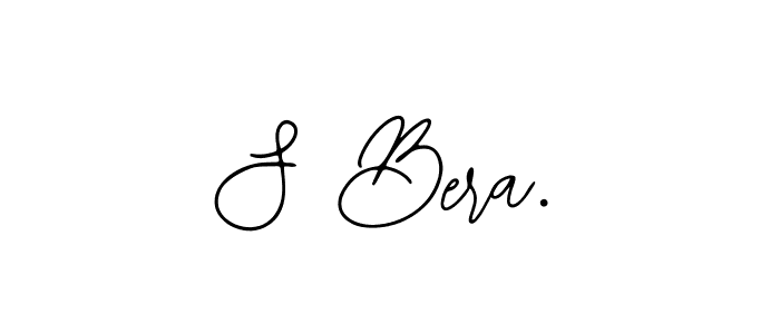Make a beautiful signature design for name S Bera.. With this signature (Bearetta-2O07w) style, you can create a handwritten signature for free. S Bera. signature style 12 images and pictures png