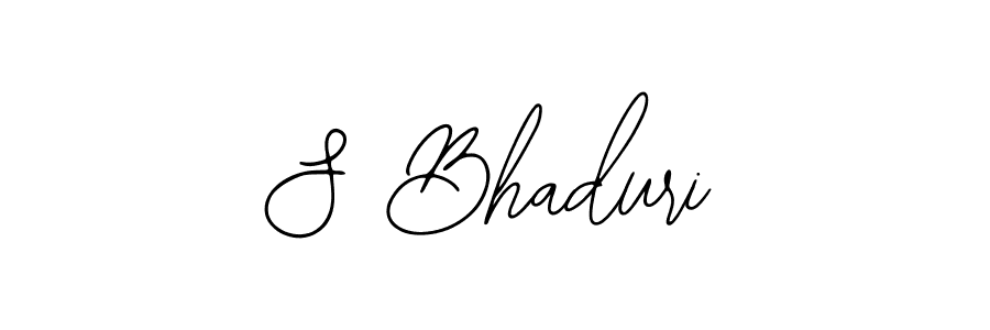 Also You can easily find your signature by using the search form. We will create S Bhaduri name handwritten signature images for you free of cost using Bearetta-2O07w sign style. S Bhaduri signature style 12 images and pictures png