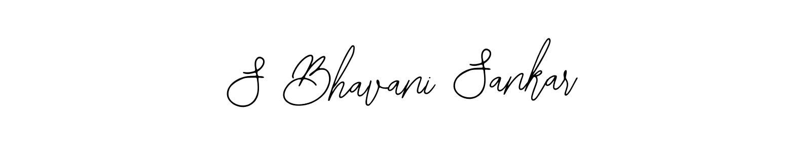 The best way (Bearetta-2O07w) to make a short signature is to pick only two or three words in your name. The name S Bhavani Sankar include a total of six letters. For converting this name. S Bhavani Sankar signature style 12 images and pictures png