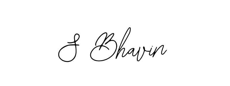 S Bhavin stylish signature style. Best Handwritten Sign (Bearetta-2O07w) for my name. Handwritten Signature Collection Ideas for my name S Bhavin. S Bhavin signature style 12 images and pictures png