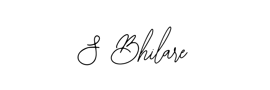 How to make S Bhilare signature? Bearetta-2O07w is a professional autograph style. Create handwritten signature for S Bhilare name. S Bhilare signature style 12 images and pictures png