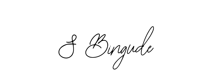 It looks lik you need a new signature style for name S Bingude. Design unique handwritten (Bearetta-2O07w) signature with our free signature maker in just a few clicks. S Bingude signature style 12 images and pictures png