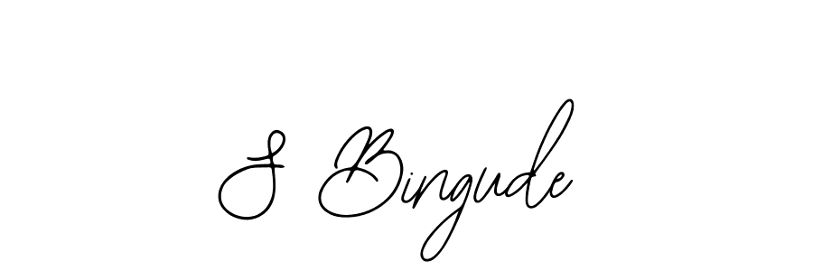 Also we have S Bingude name is the best signature style. Create professional handwritten signature collection using Bearetta-2O07w autograph style. S Bingude signature style 12 images and pictures png