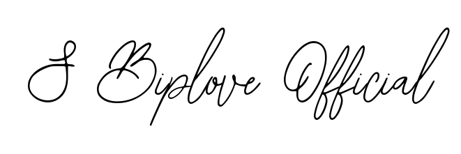 The Bearetta-2O07w lettering style adds unique flourish to name S Biplove Official. Stand out with a custom digital autograph made in seconds. S Biplove Official signature style 12 images and pictures png