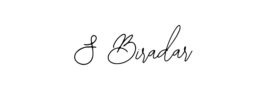 The best way (Bearetta-2O07w) to make a short signature is to pick only two or three words in your name. The name S Biradar include a total of six letters. For converting this name. S Biradar signature style 12 images and pictures png