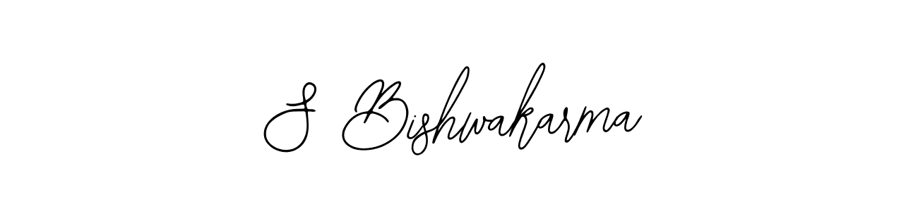 It looks lik you need a new signature style for name S Bishwakarma. Design unique handwritten (Bearetta-2O07w) signature with our free signature maker in just a few clicks. S Bishwakarma signature style 12 images and pictures png