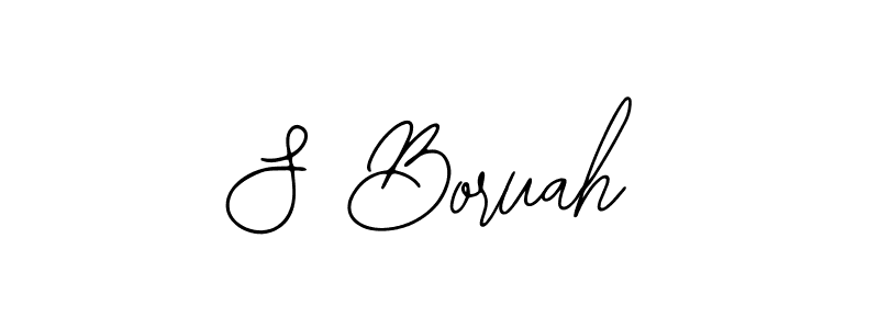 S Boruah stylish signature style. Best Handwritten Sign (Bearetta-2O07w) for my name. Handwritten Signature Collection Ideas for my name S Boruah. S Boruah signature style 12 images and pictures png