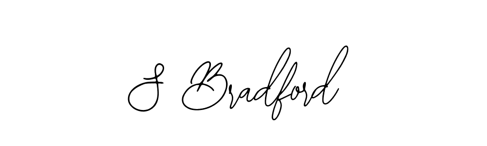 The best way (Bearetta-2O07w) to make a short signature is to pick only two or three words in your name. The name S Bradford include a total of six letters. For converting this name. S Bradford signature style 12 images and pictures png