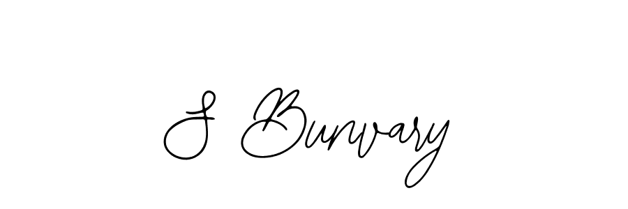 Also You can easily find your signature by using the search form. We will create S Bunvary name handwritten signature images for you free of cost using Bearetta-2O07w sign style. S Bunvary signature style 12 images and pictures png